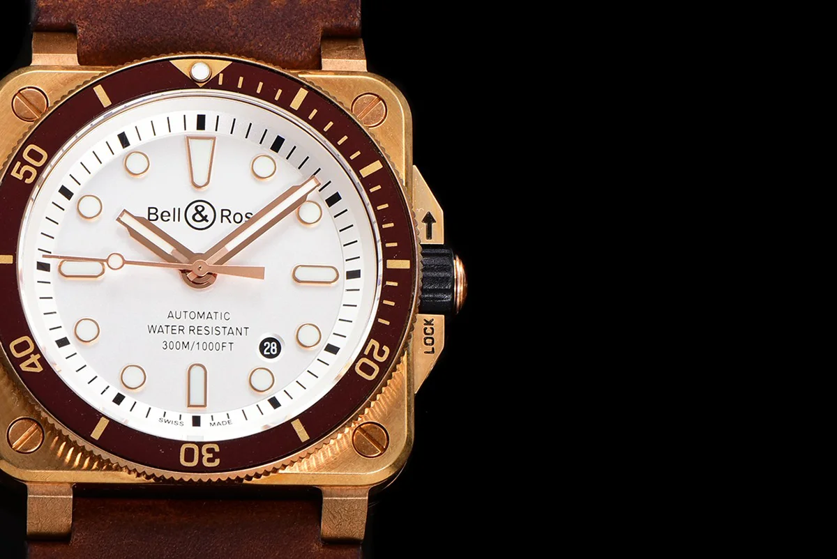 BR 03-92 Diver White Bronze