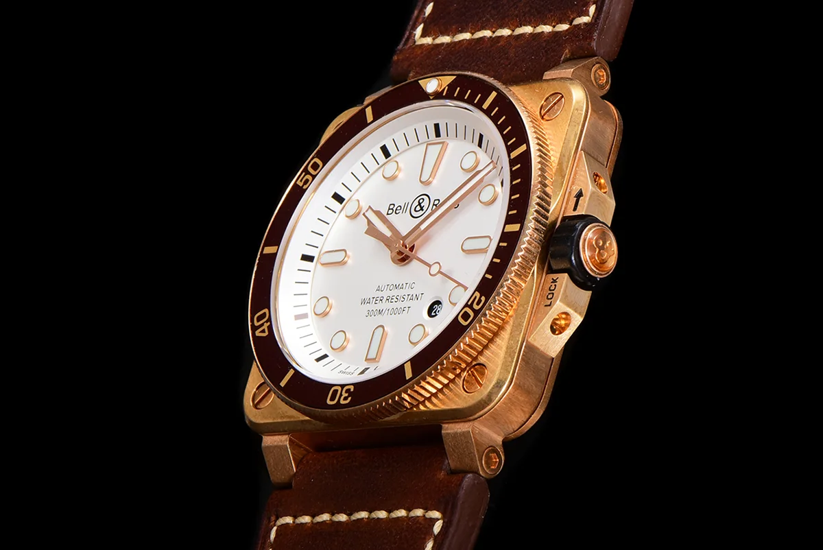 BR 03-92 Diver White Bronze