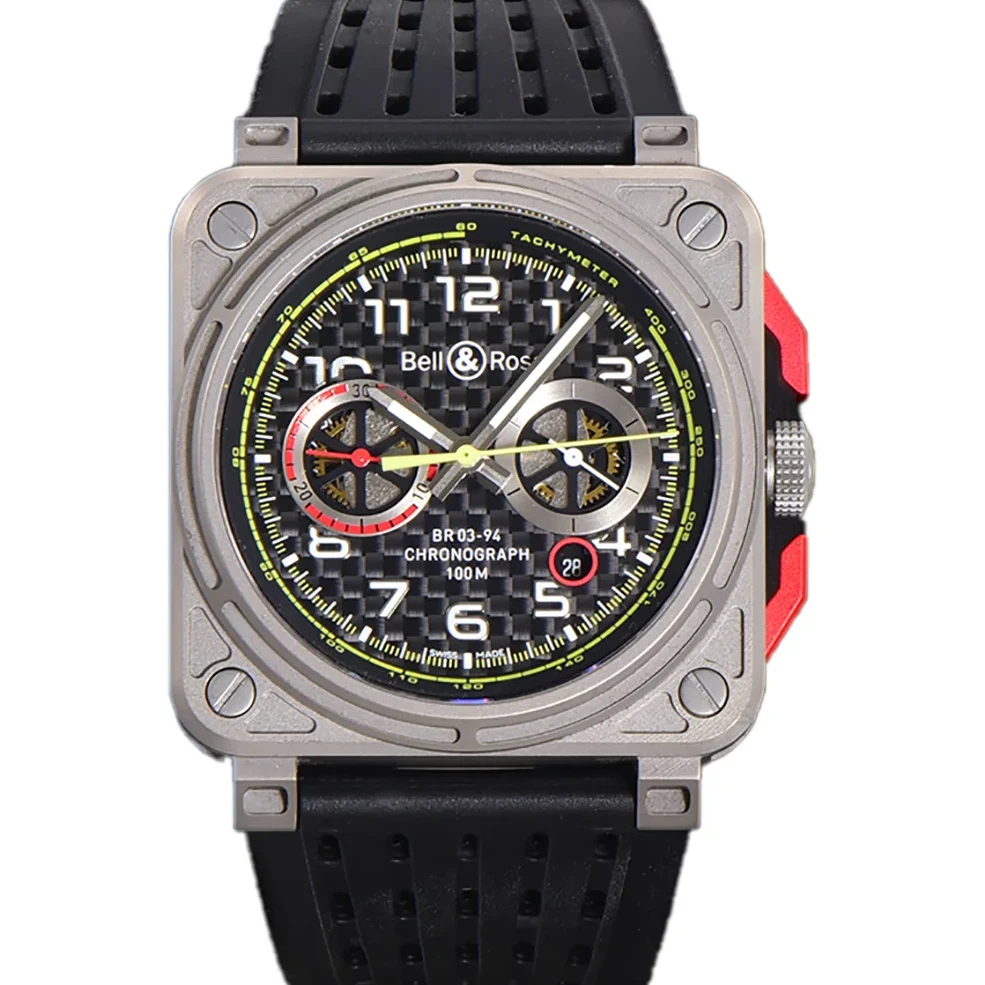 BR 03-94 Chrono Black Dial