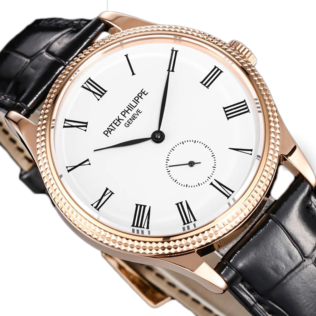 Calatrava 5119G White Dial in Rose Gold