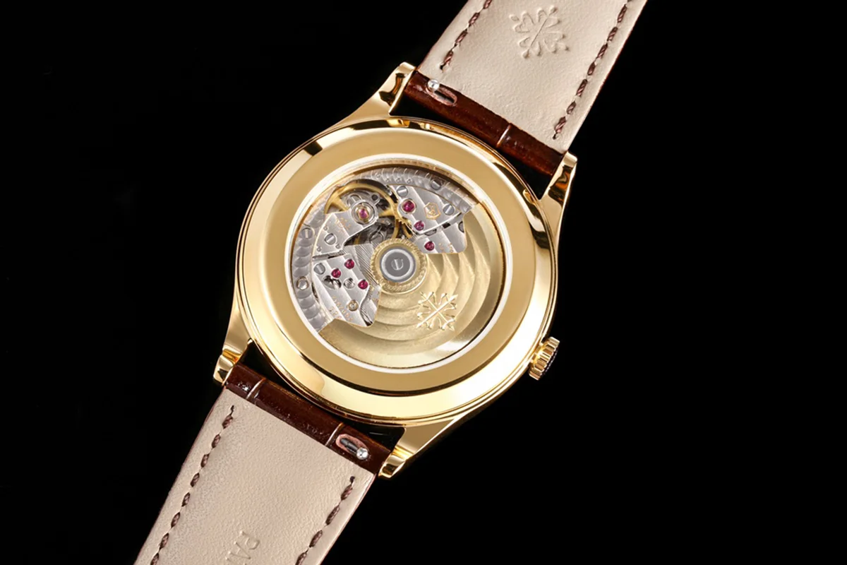 Calatrava 5119G White Dial in Yellow Gold