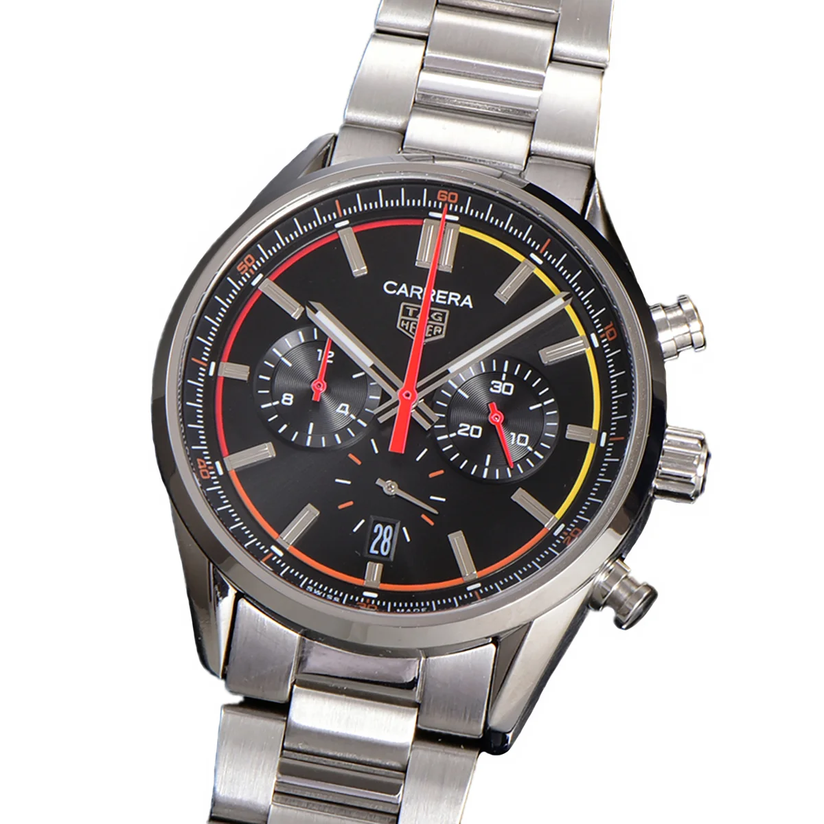 Carrera Chronograph 42 Black Dial