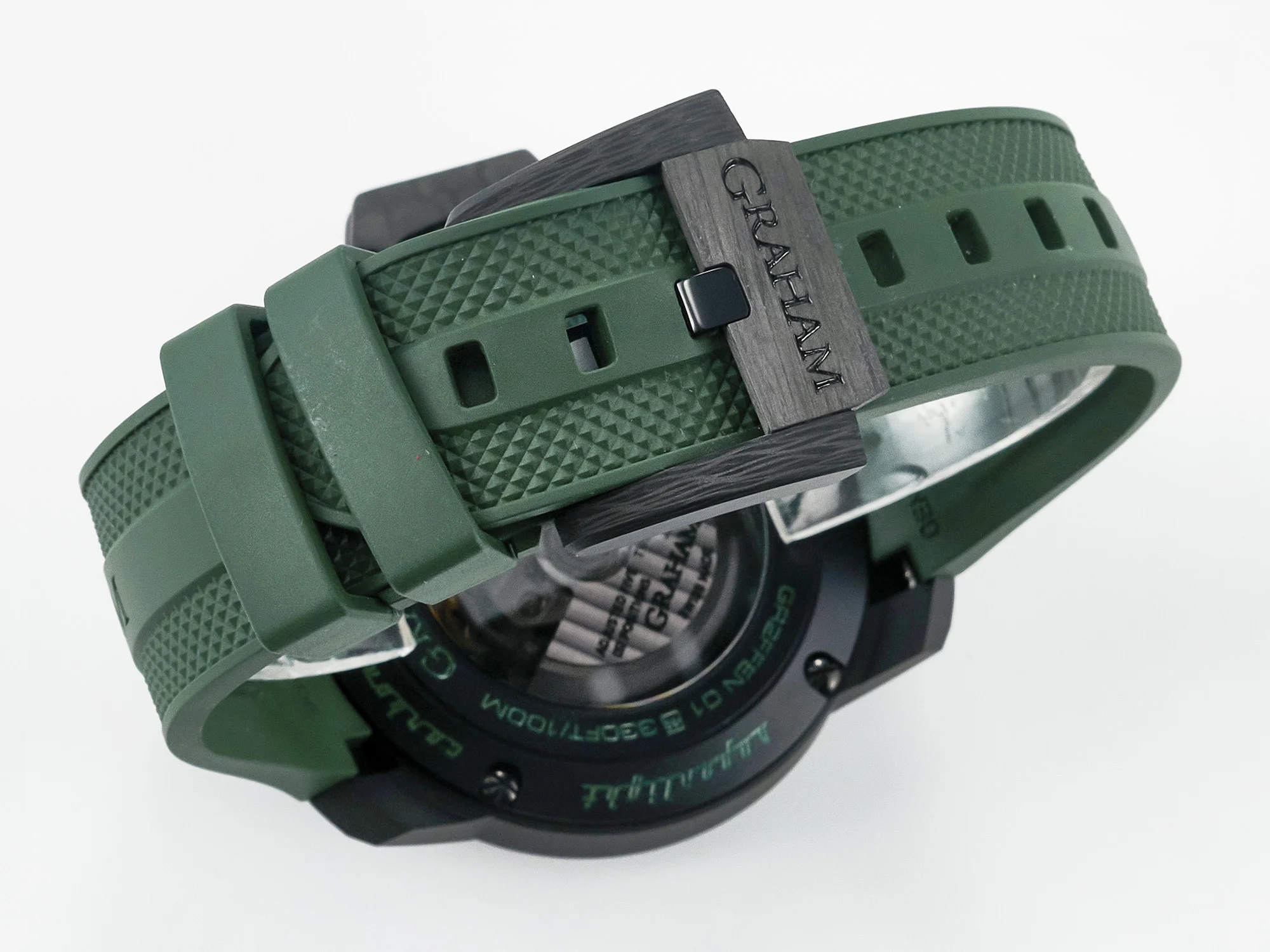 Chronofighter Superlight JKF 1:1 Best Edition on Green Rubber Strap A7750