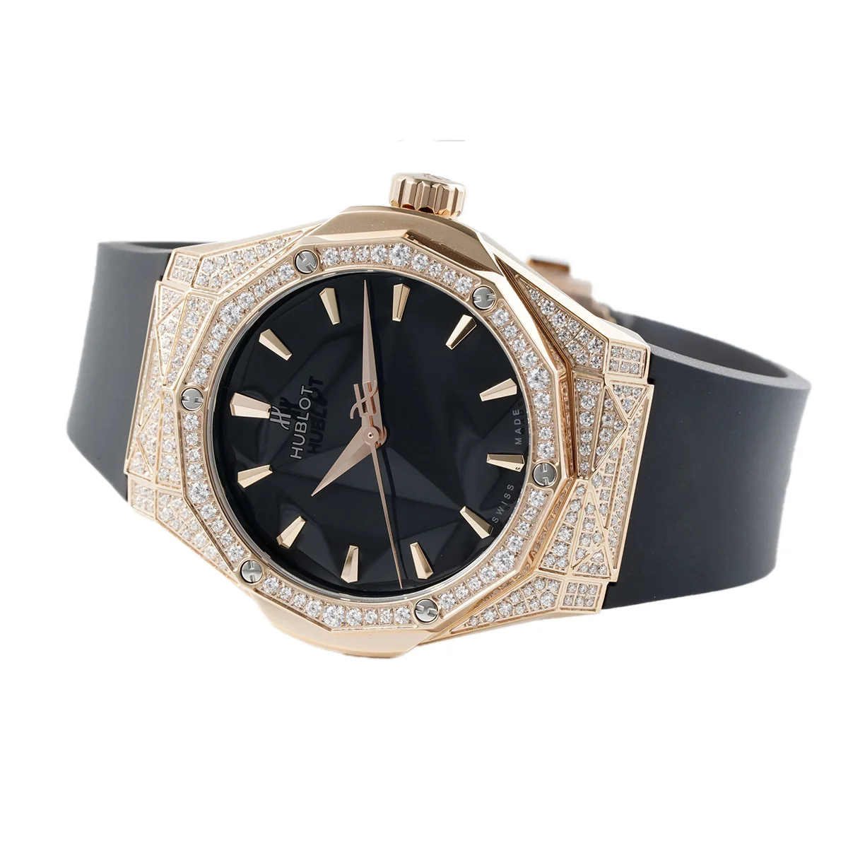 Classic Fusion Orlinski King Gold Alternative Pave 40mm Black Dial