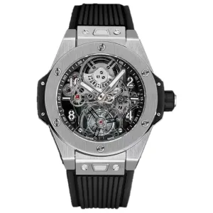 Classic Fusion Tourbillon 45mm Skeleton Dial in Steel