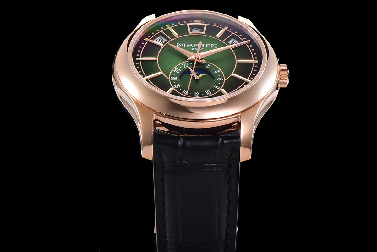 Complications Series Moonphase 5205R-011 Green Dial on Rose Gold