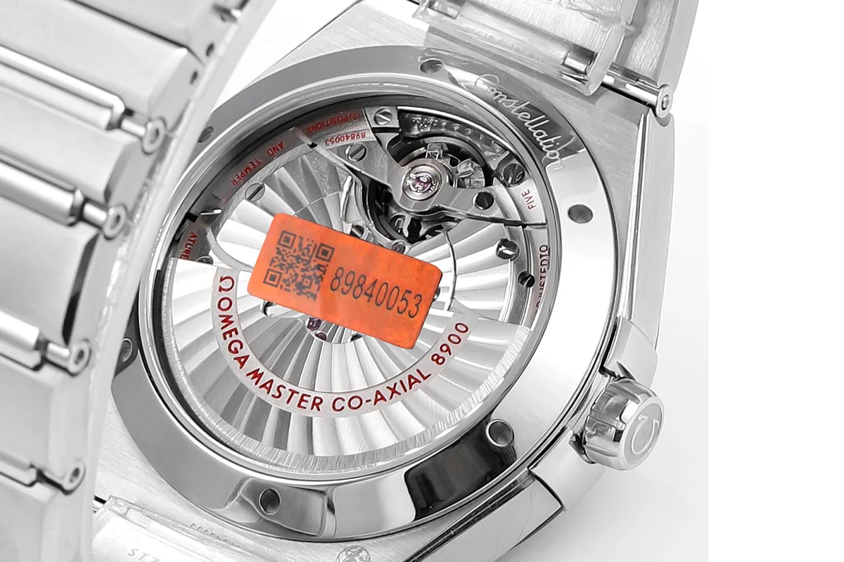 Constellation Co-Axial Master Chronometer 41mm Rhodium-Grey Dial on Bracelet