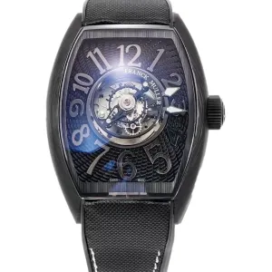 Curvex Grand Central Tourbillon in Black Carbon