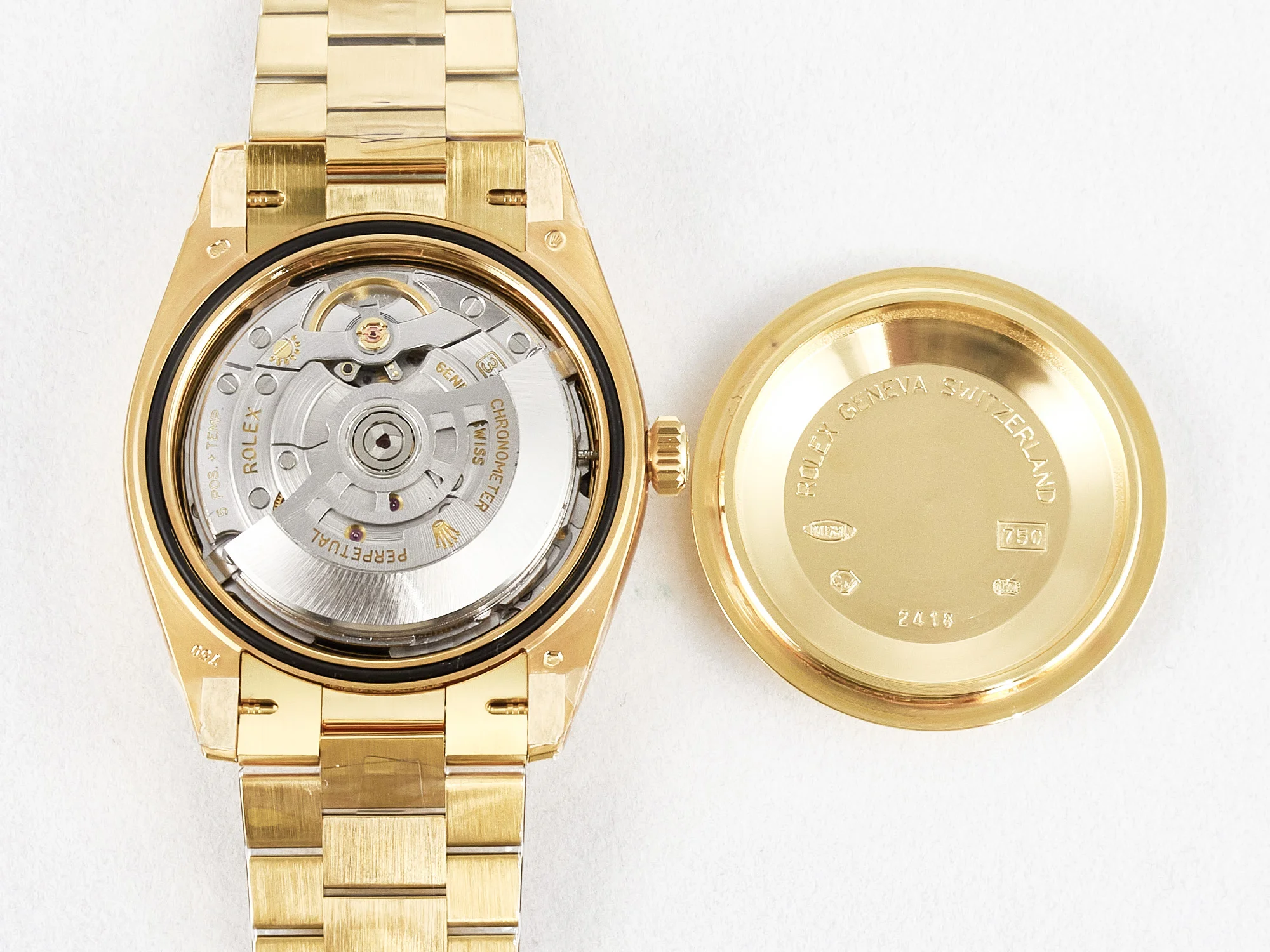 Day Date 40 YG 228238 ARF 1:1 Best Edition White Roman Dial on President Bracelet VR3255