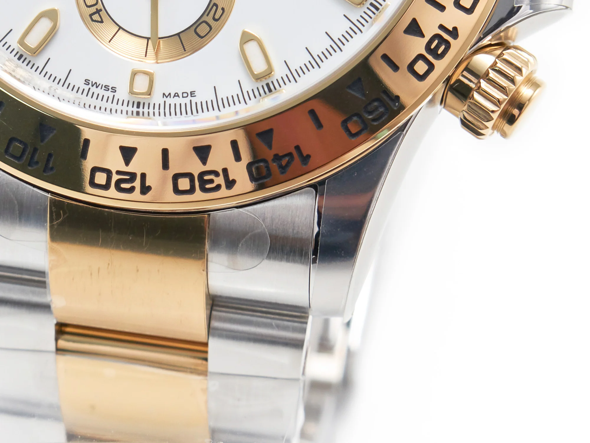 Daytona 116503 Clean 1:1 Best Edition 904L SS Case and Bracelet White Dial SA4130