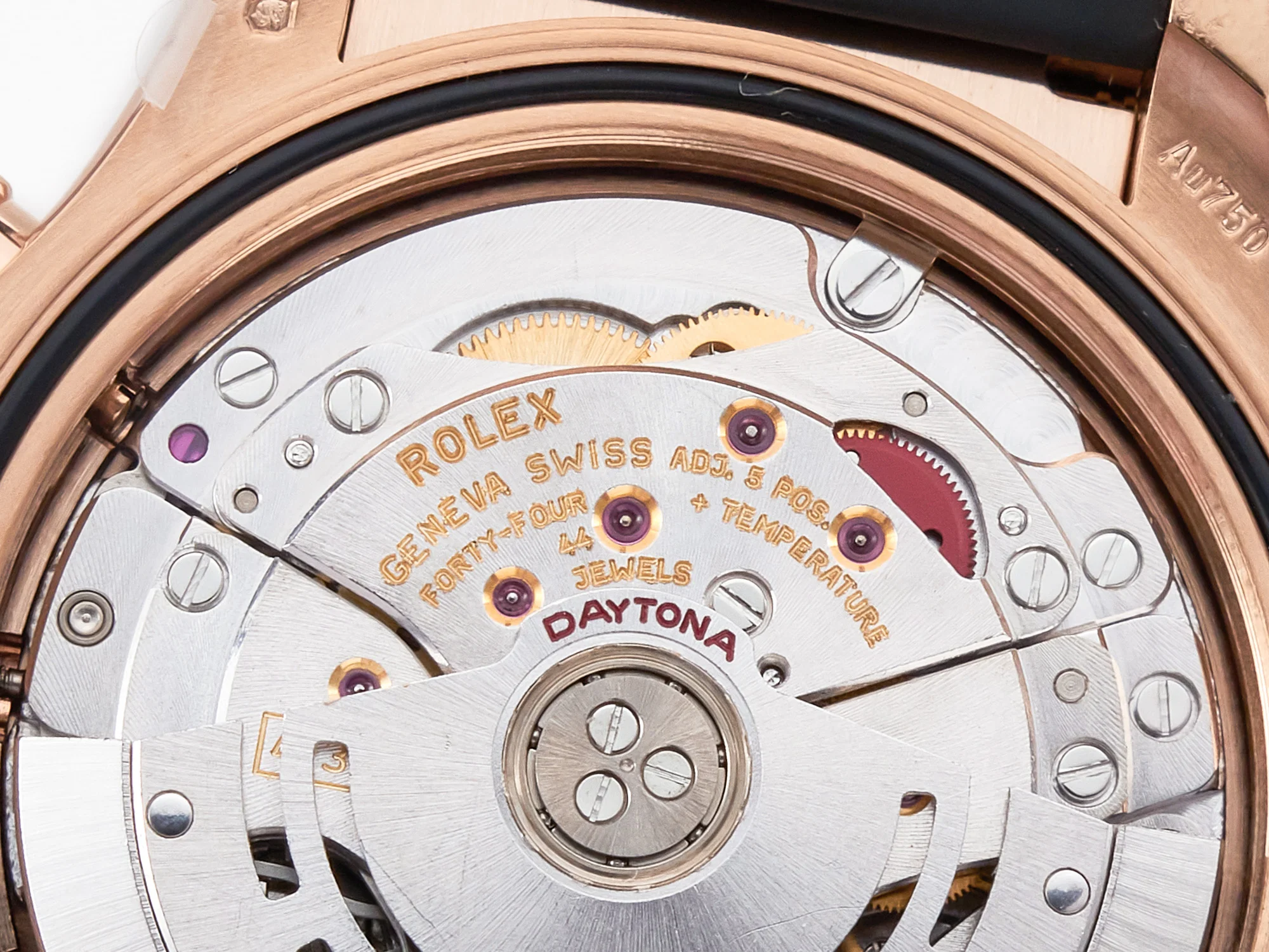 Daytona 116515 Clean 1:1 Best Edition 904L Steel RG White Dial on Oysterflex Strap SA4130