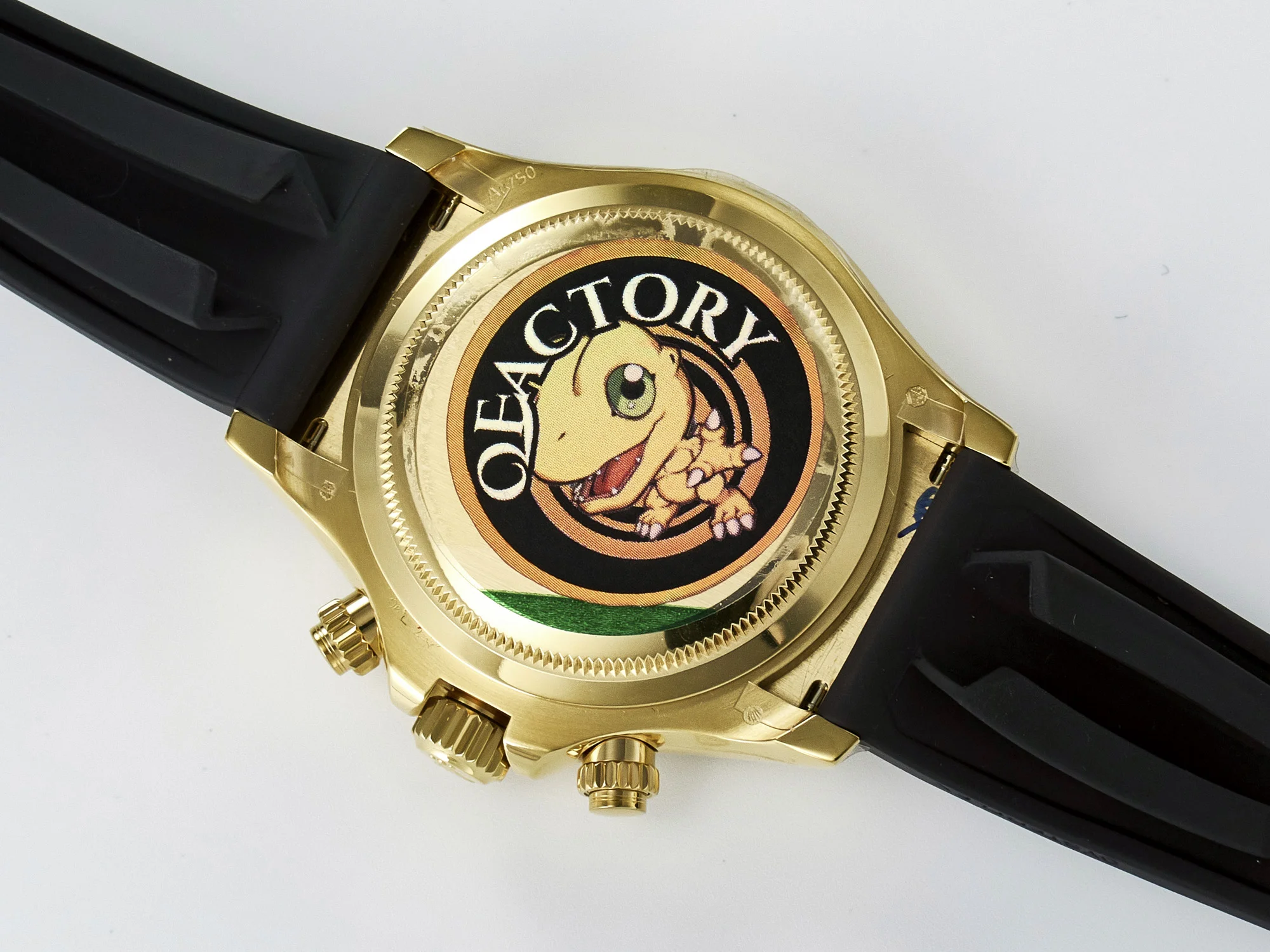 Daytona 126518 QF 1:1 Best Edition Black/YG Dial on Oysterflex Strap SH4131 V6(Gain Weight)