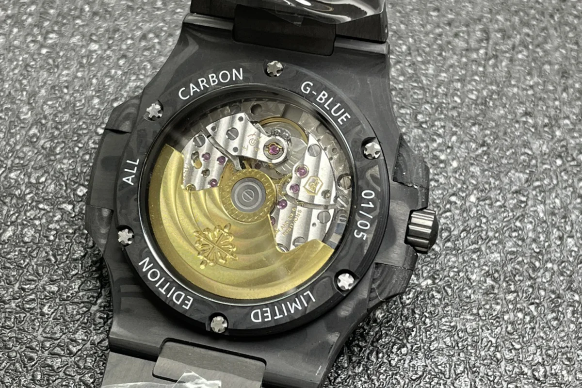 DiW Carbon Nautilus 5711/1A “G Blue Black Grail”