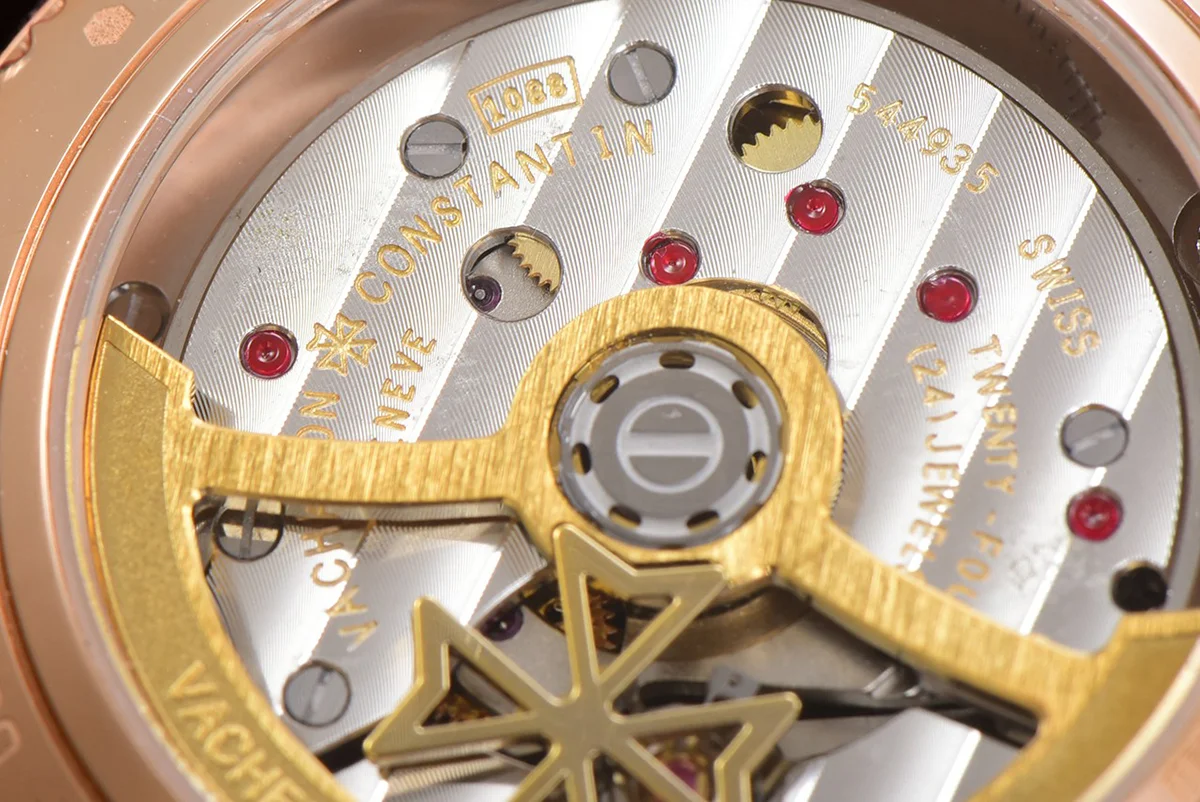 Egerie Moonphase Muse White Dial in Pink Gold