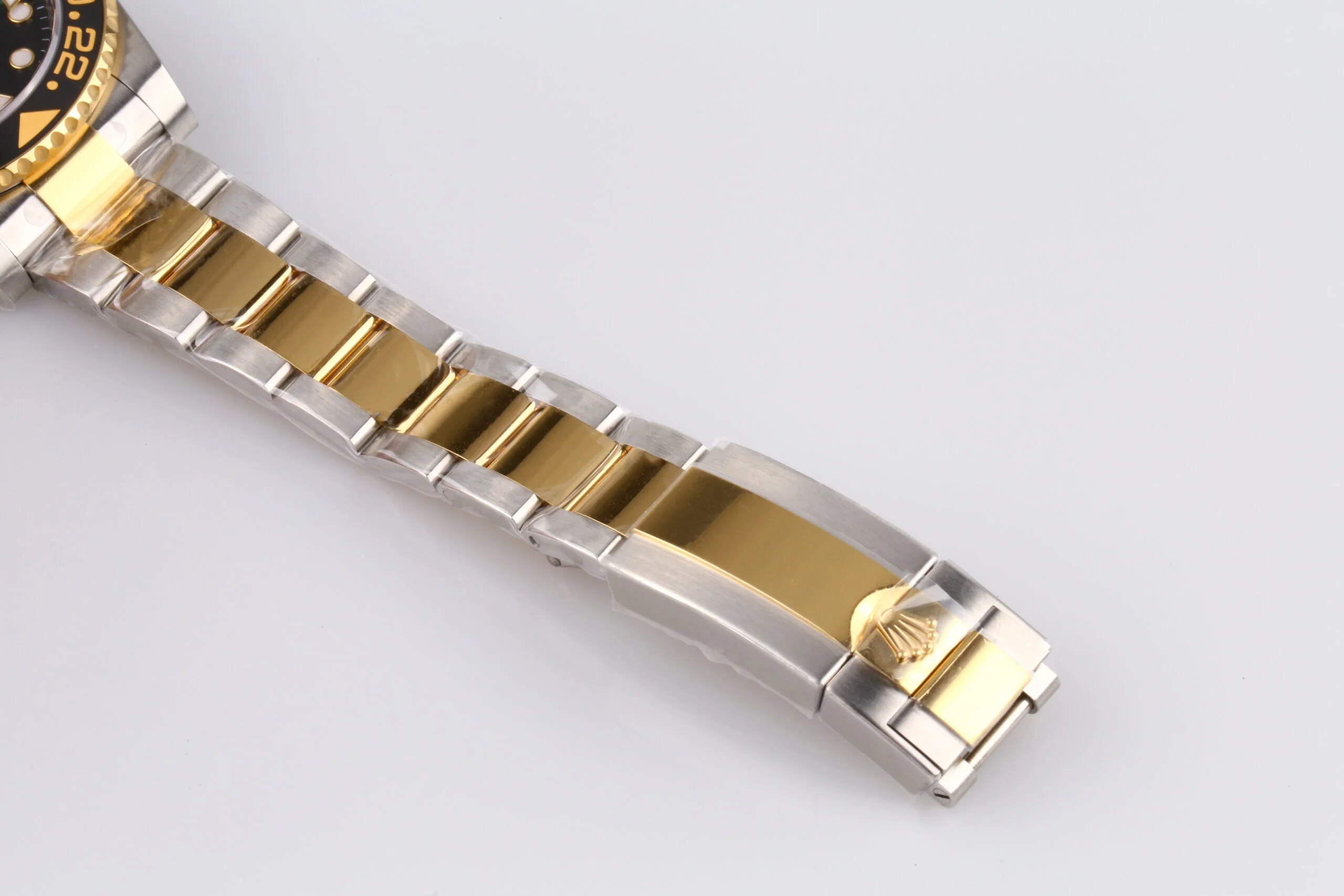 GMT Master II 116713LN in Yellow Gold and Steel