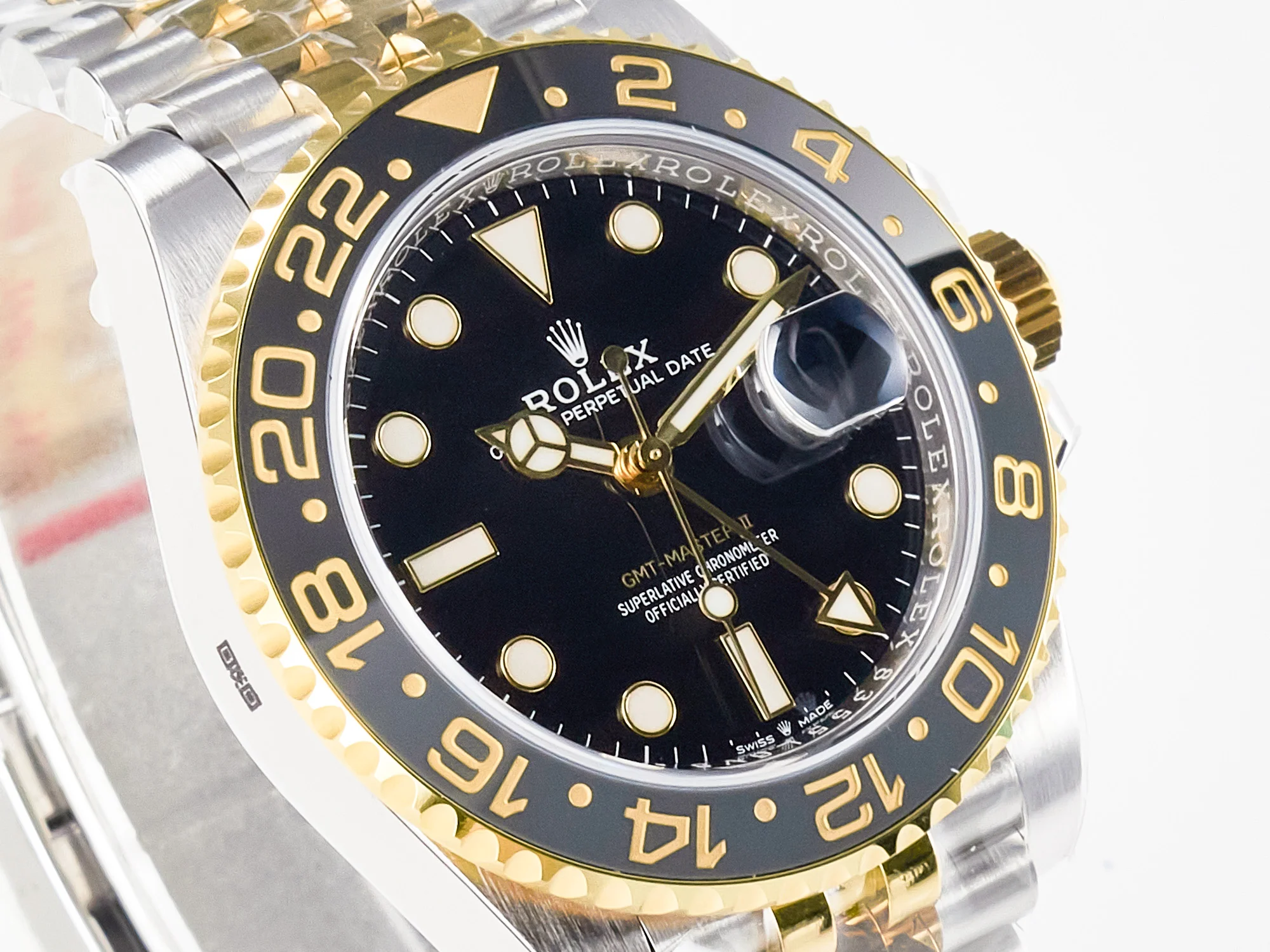 GMT-Master II 126713 GRNR ARF 1:1 Best Edition on Black Dial SS/YG Bracelet Super Clone VR3285 CHS (Gain Weight)