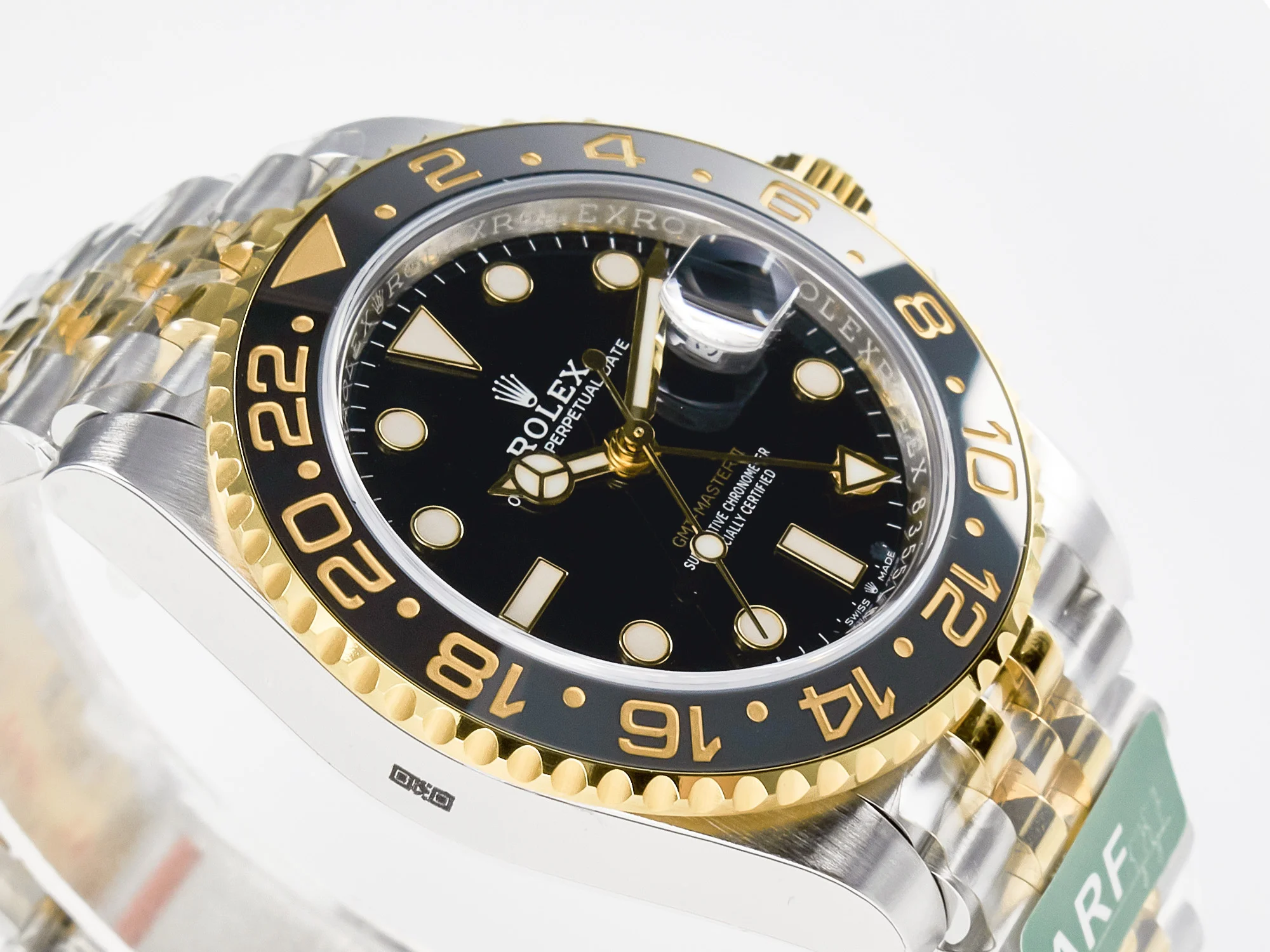 GMT-Master II 126713 GRNR ARF 1:1 Best Edition on Black Dial SS/YG Bracelet Super Clone VR3285 CHS (Gain Weight)