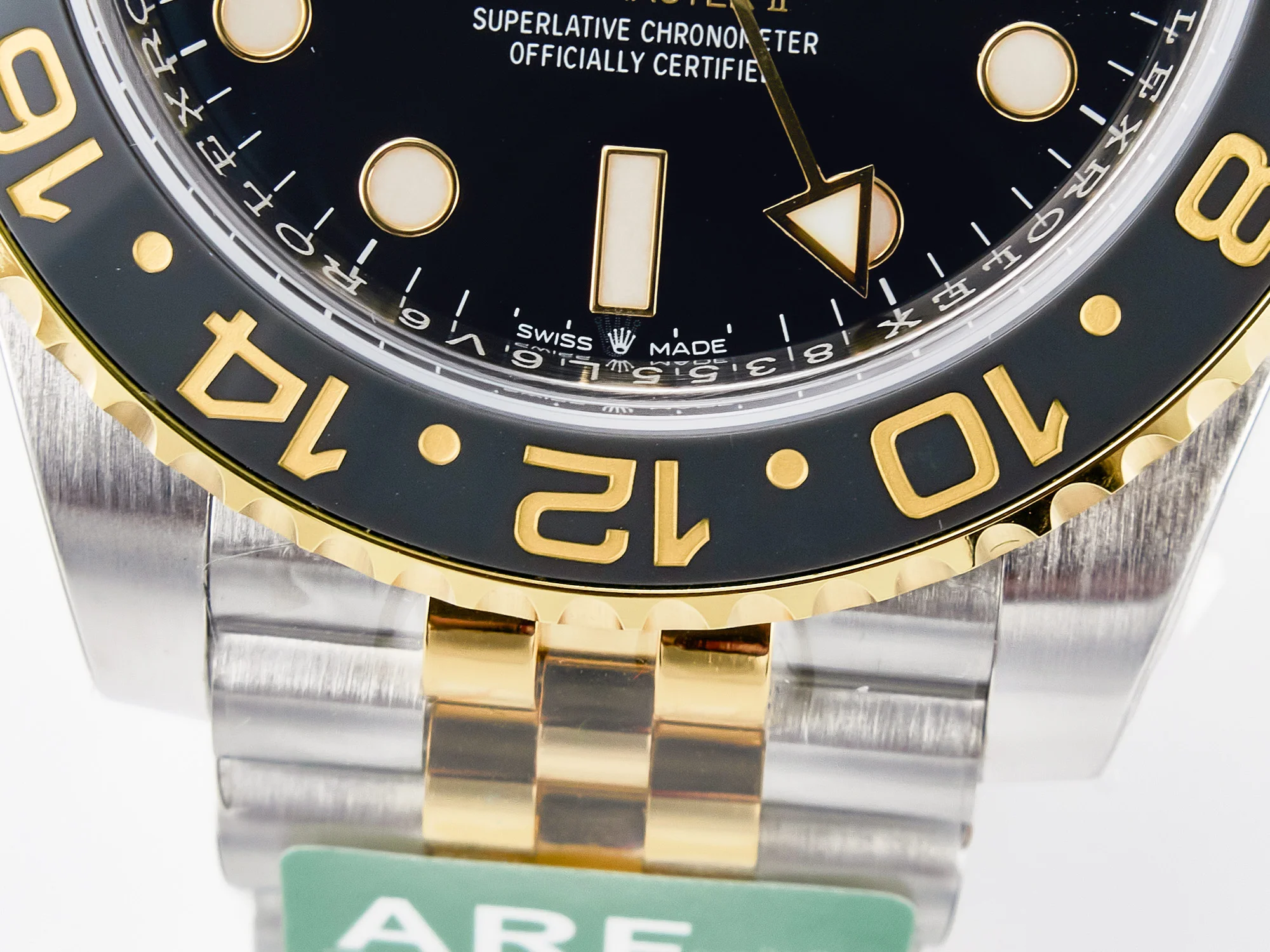 GMT-Master II 126713 GRNR ARF 1:1 Best Edition on Black Dial SS/YG Bracelet Super Clone VR3285 CHS (Gain Weight)