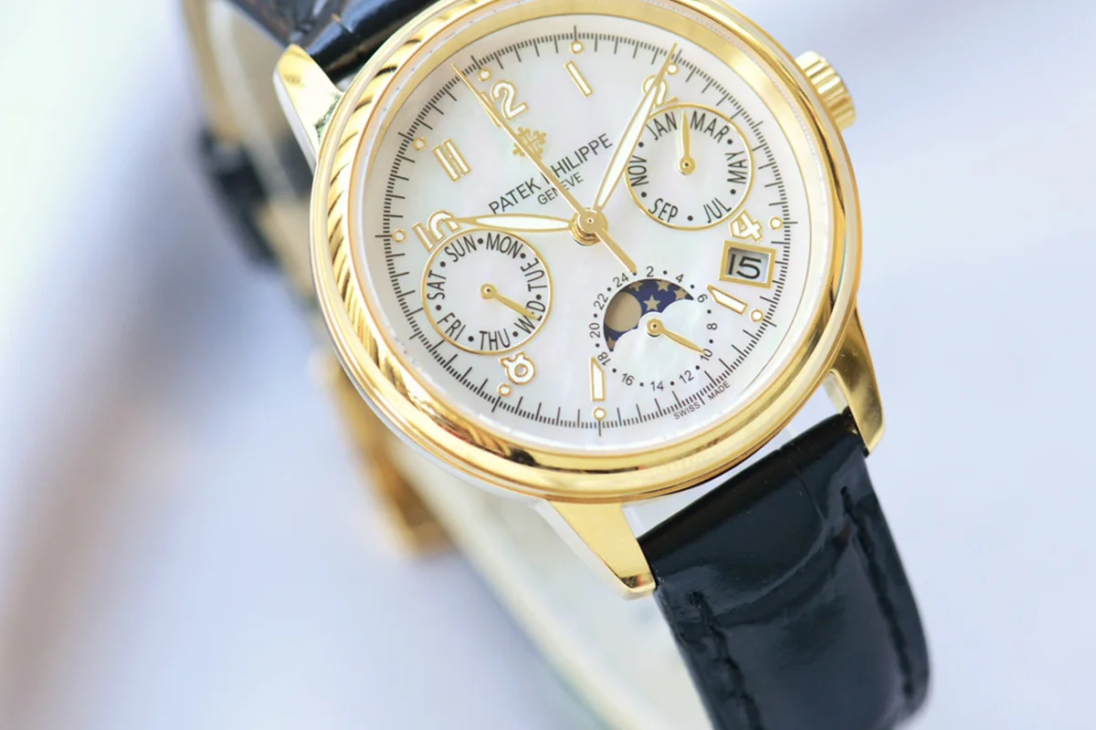 Grand Complications Ladies First Perpetual Calendar in Yellow Gold on Leather Strap