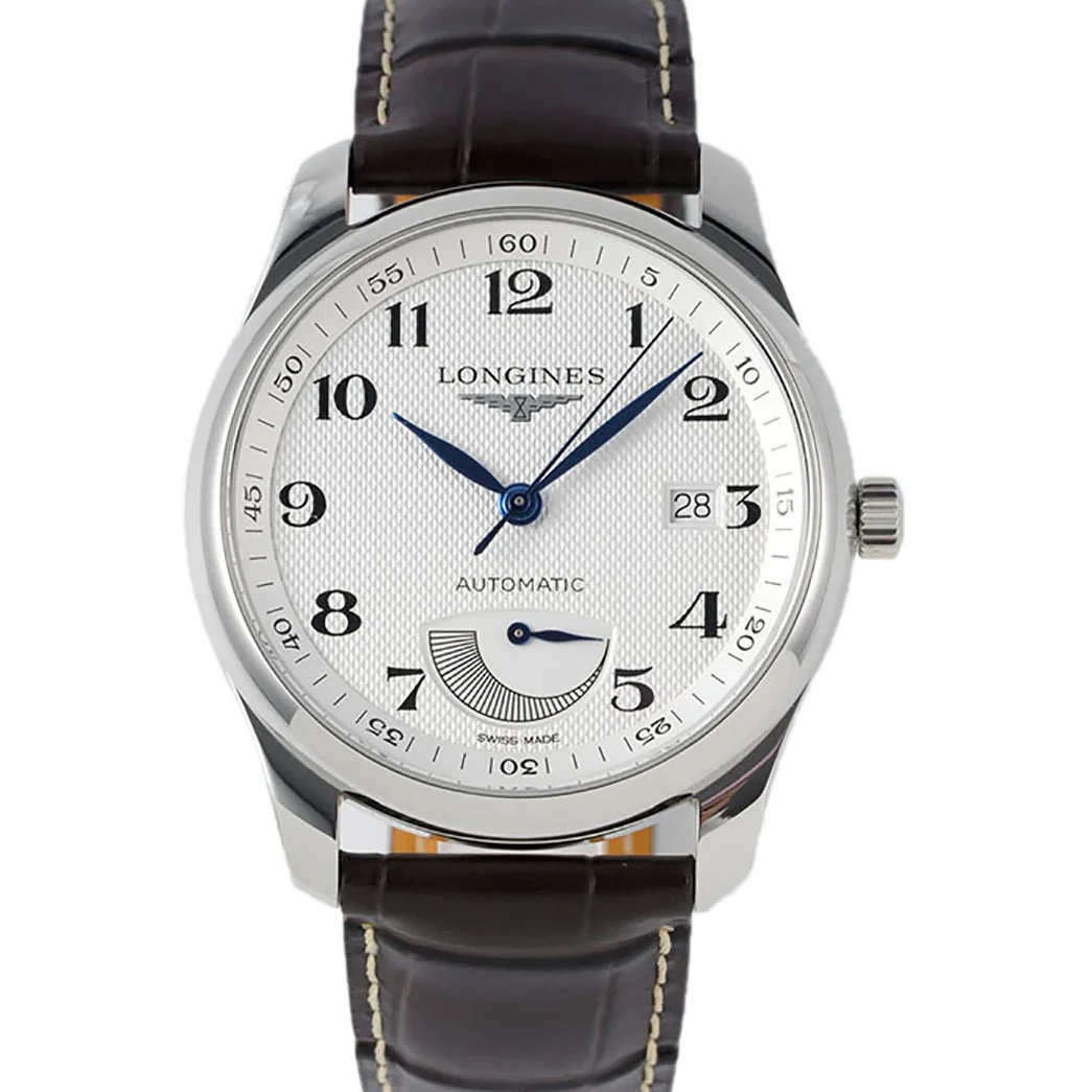 Master Collection White Dial in Steel Ref. L2.908.4.78.3