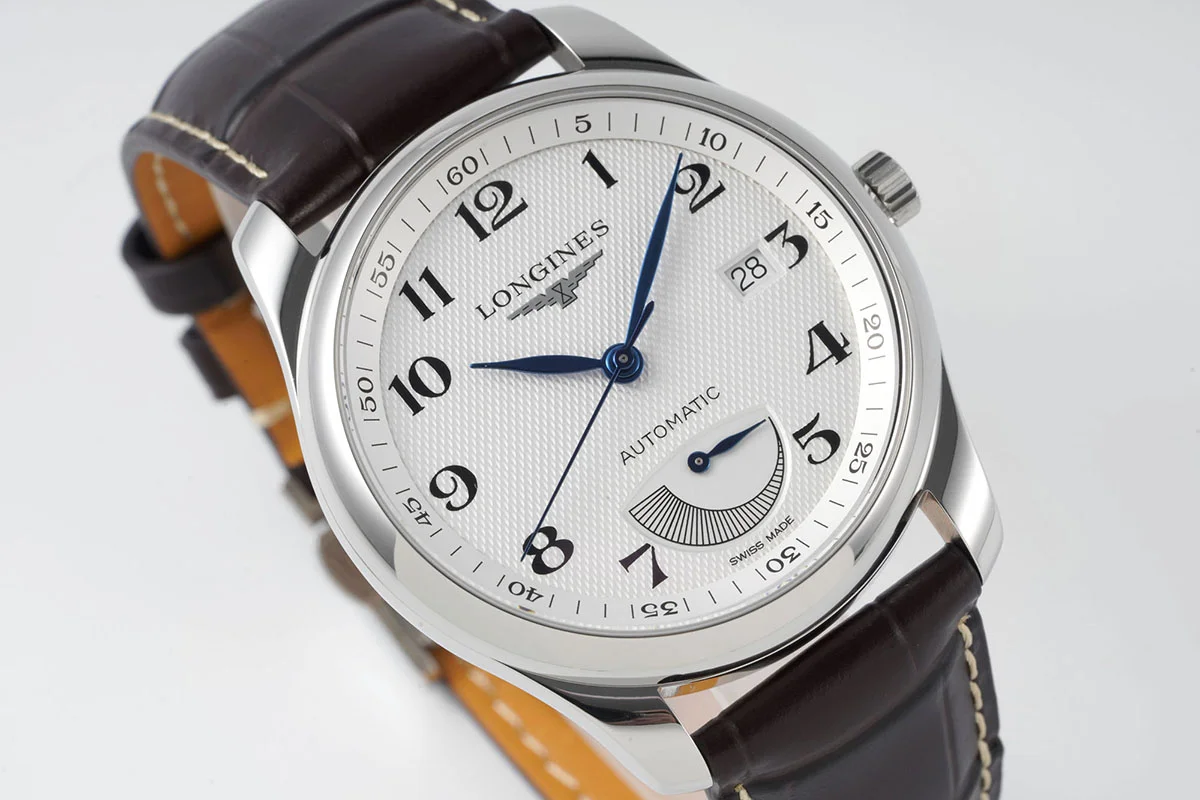 Master Collection White Dial in Steel Ref. L2.908.4.78.3