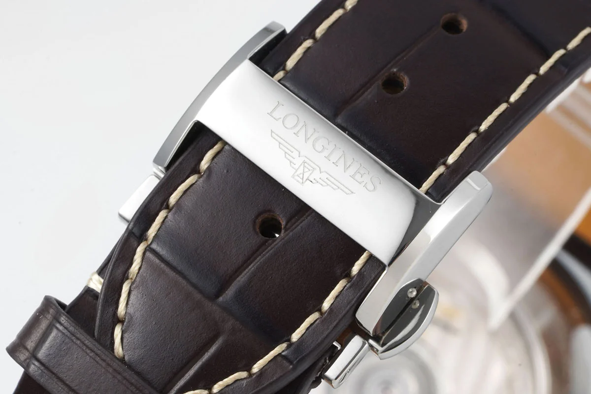 Master Collection White Dial in Steel Ref. L2.908.4.78.3