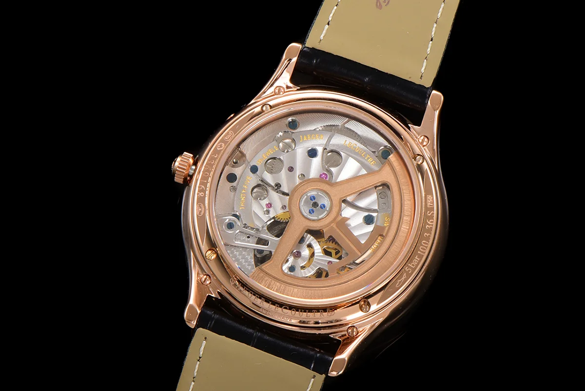 Master Ultra Thin Tourbillon White Dial with Diamond Bezel in Rose Gold
