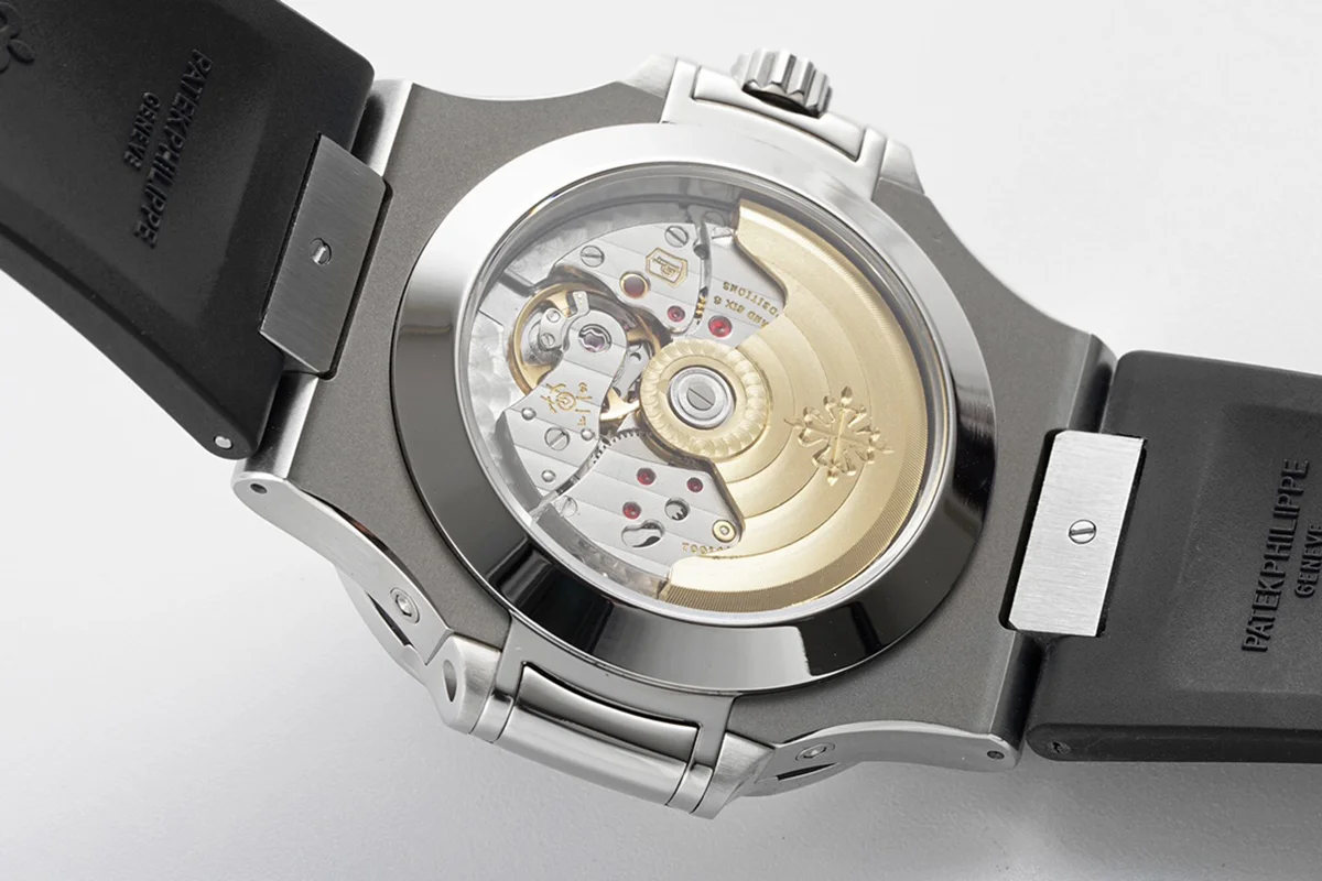 Nautilus 57261A-001 Grey Dial in Rubber Strap