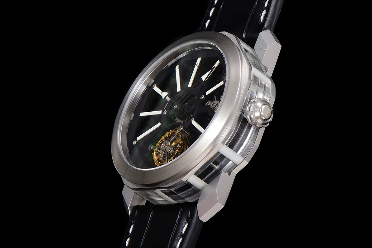 Octo Roma Watch with White Markers