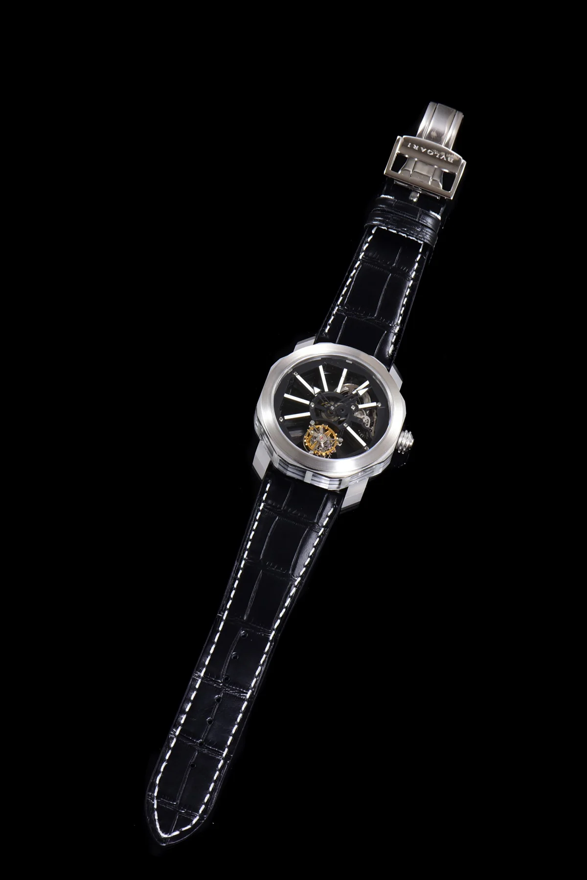 Octo Roma Watch with White Markers