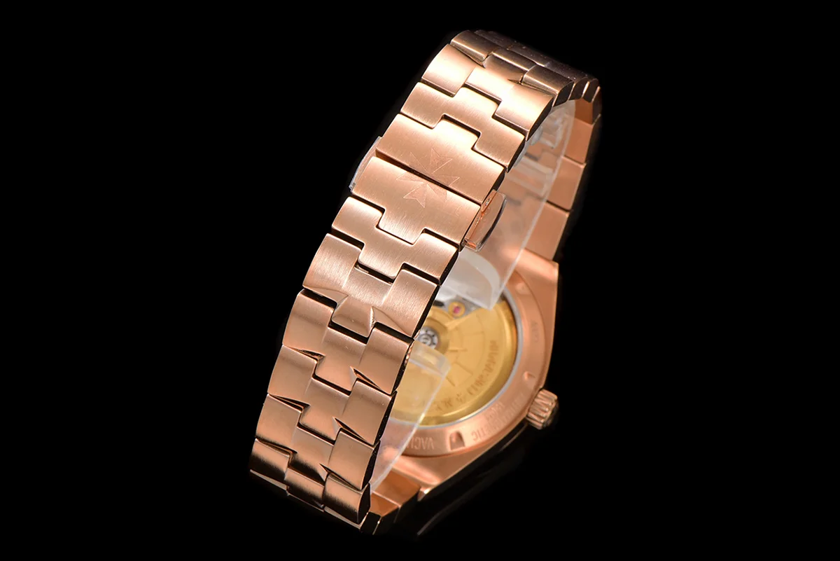 Overseas Pink Dial Ref. 4205 35mm in Rose Gold