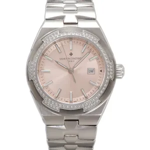 Overseas Pink Dial Ref. 4205 35mm in Steel