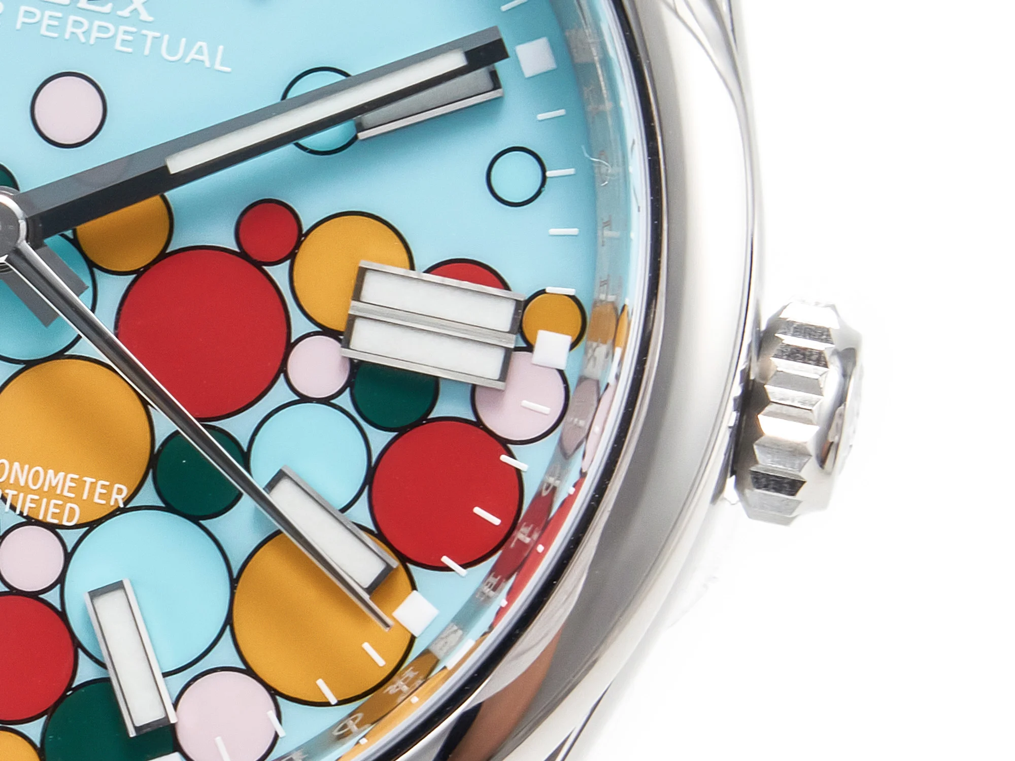 Oyster Perpetual 41mm 124300 Clean 1:1 Best Edition 904L Steel Balloon Dial on SS Bracelet VR3230