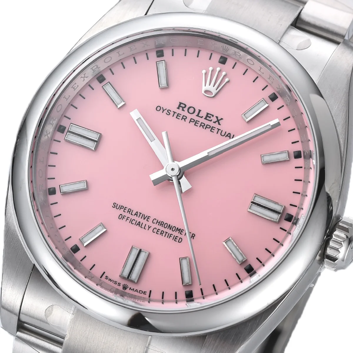 Oyster Perpetual 41mm Candy Pink Dial 124300
