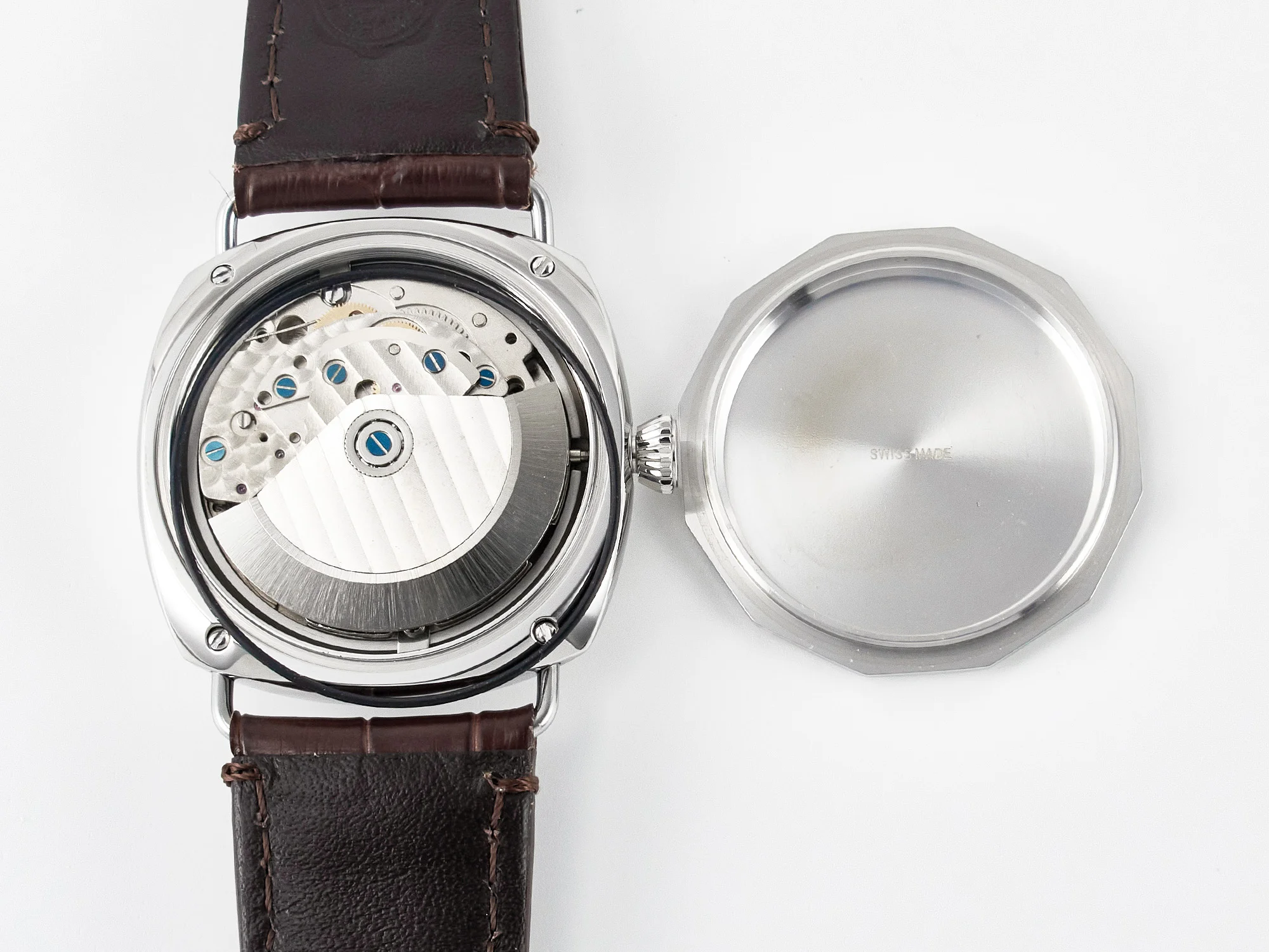 PAM1386 Radiomir 40mm TTF 1:1 Best Edition Green Dial on Brown Leather Strap P900
