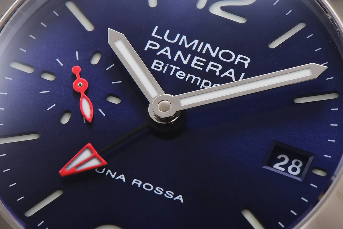 PAM1404 Luminor Quaranta BiTempo Luna Rossa 40mm