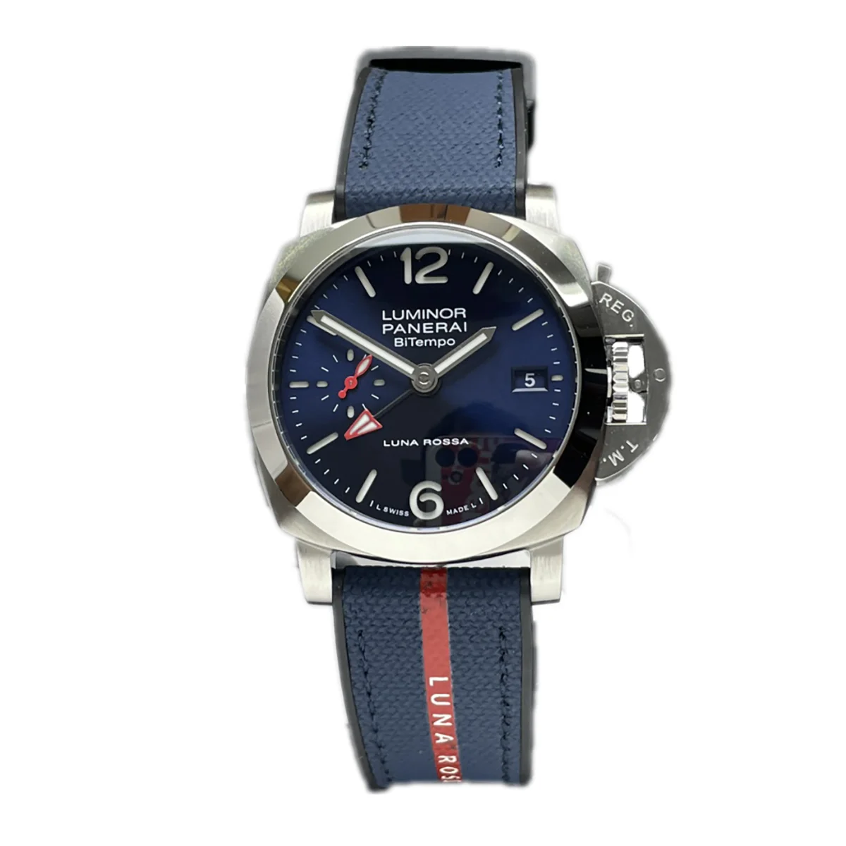 PAM1404 Luminor Quaranta BiTempo Luna Rossa 40mm