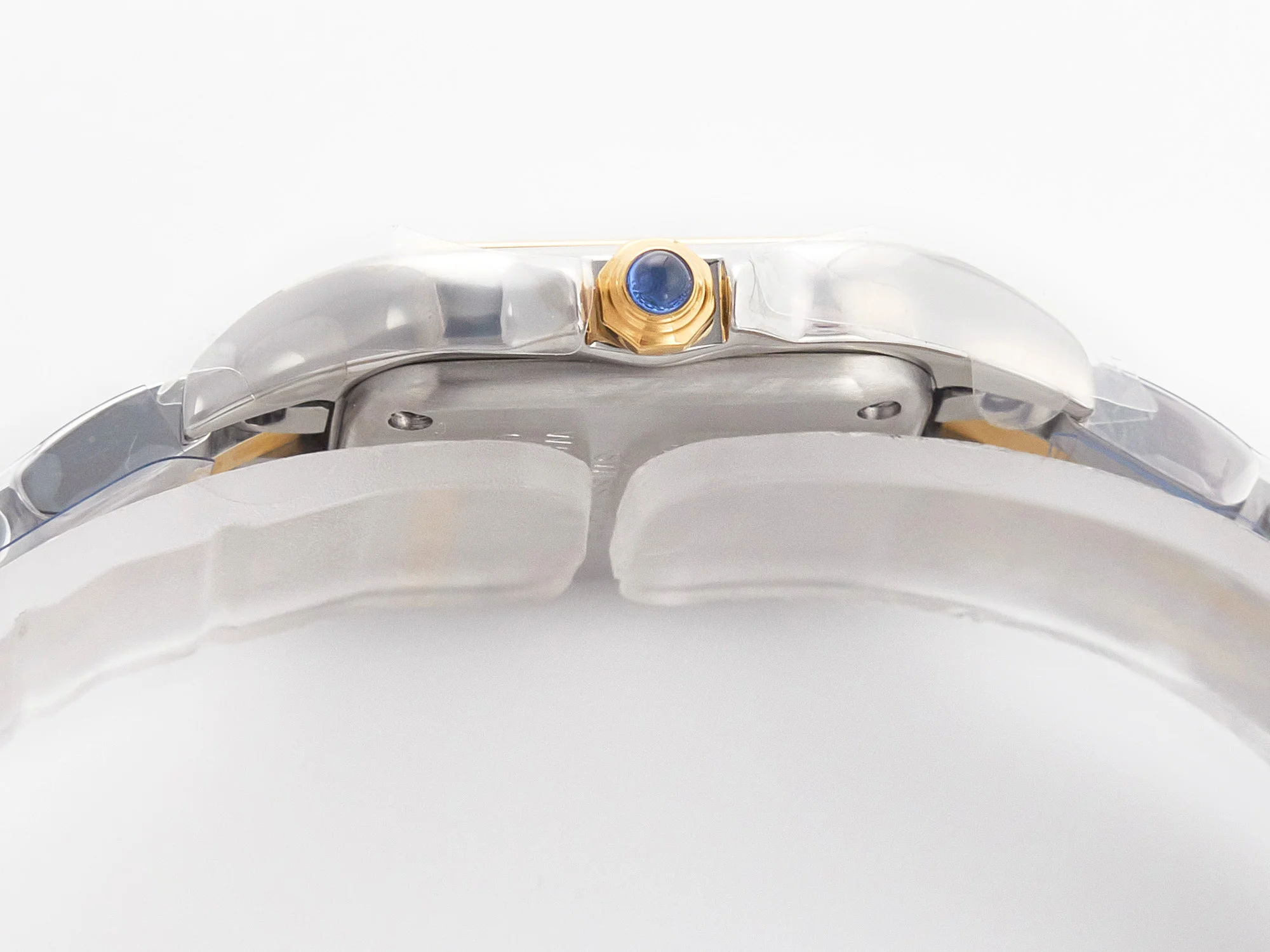 Panthère Secrete Ladies 22mm SS/YG 8848F 1:1 Best Edition White Dial on SS/YG Bracelet Ronda Quartz