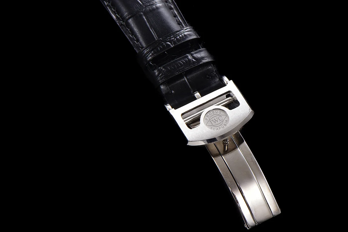 Portugese Tourbillon Black Dial on Steel