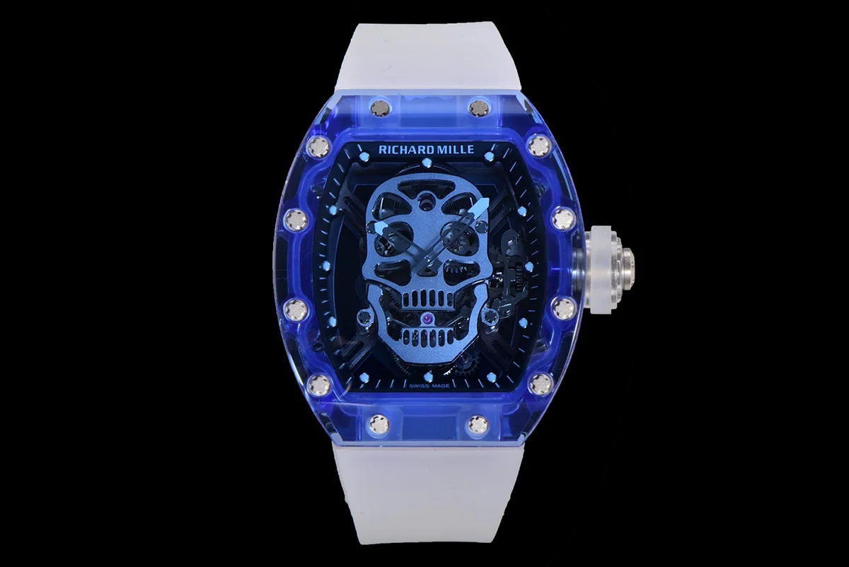 RM 027-01 Tourbillon Blue Sapphire Skull