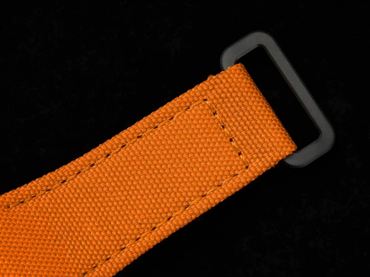 RM 027-02 Tourbillon Rafael Nadal White NTPT on Orange Nylon Strap