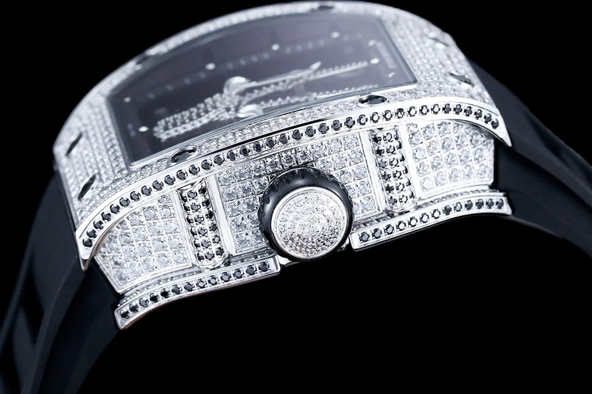 RM 51-05 Oryx Tourbillon in Steel with Diamond Bezel