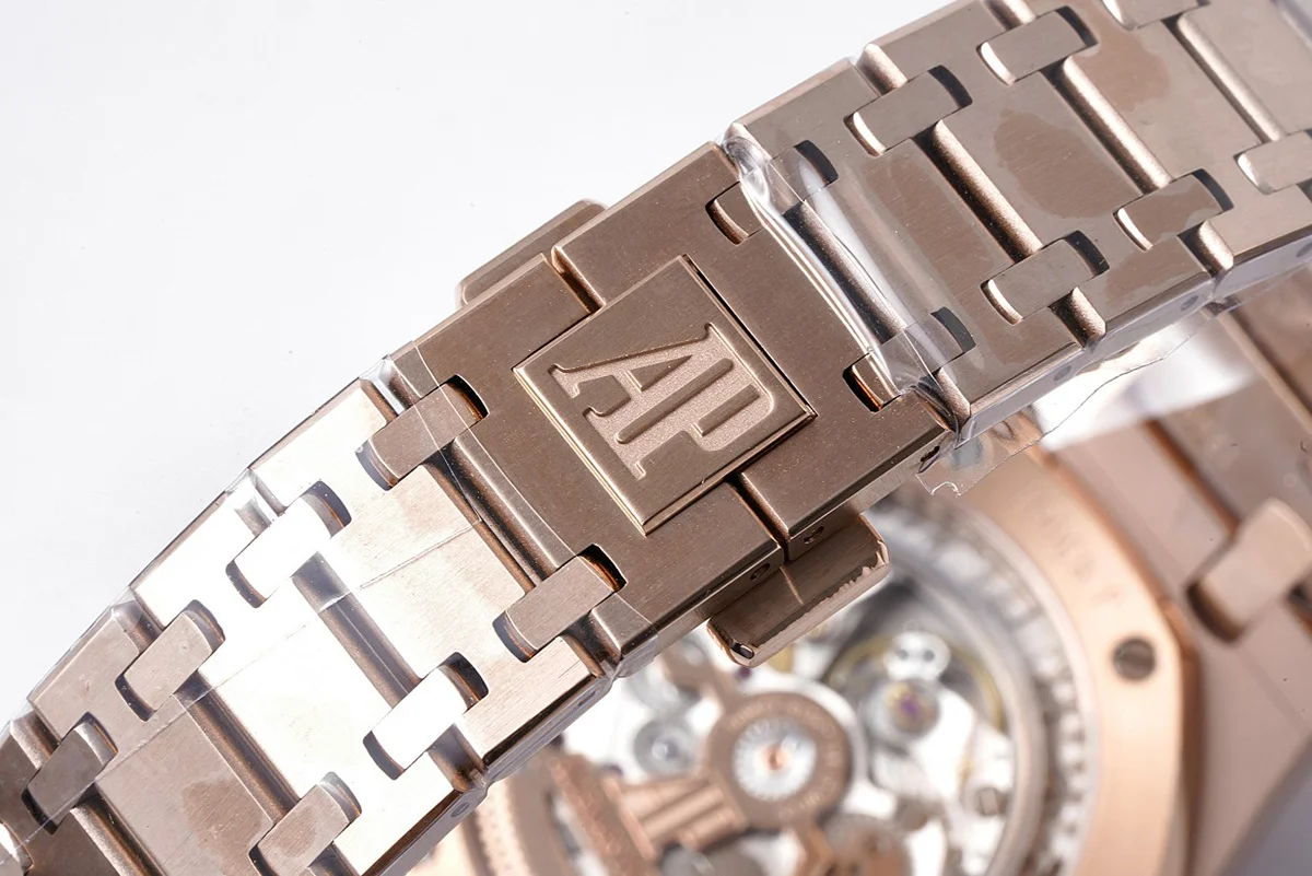 Royal Oak 15202 Blue Dial in Rose Gold