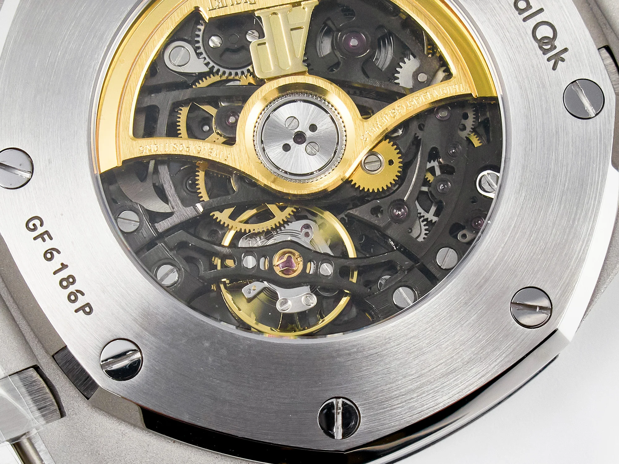 Royal Oak 41mm Skeleton 15407 SS ZF 1:1 Best Edition Skeleton Dial on SS Bracelet A3132