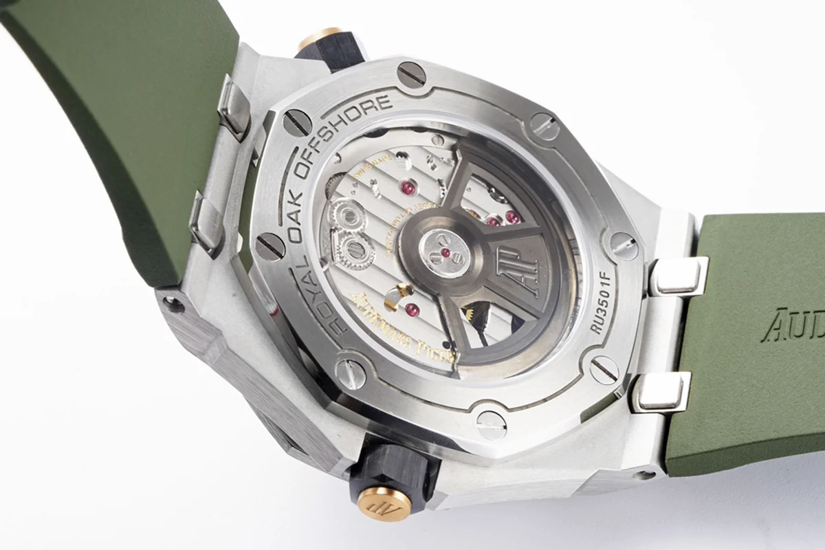 Royal Oak Offshore Diver Steel Khaki Dial Ref. 15720ST.OO.A052CA.01
