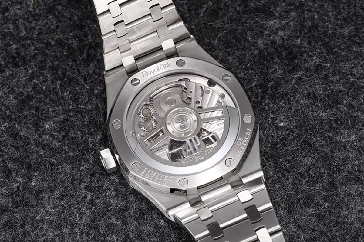 Royal Oak Tourbillon Extra-Thin Green Dial in Steel