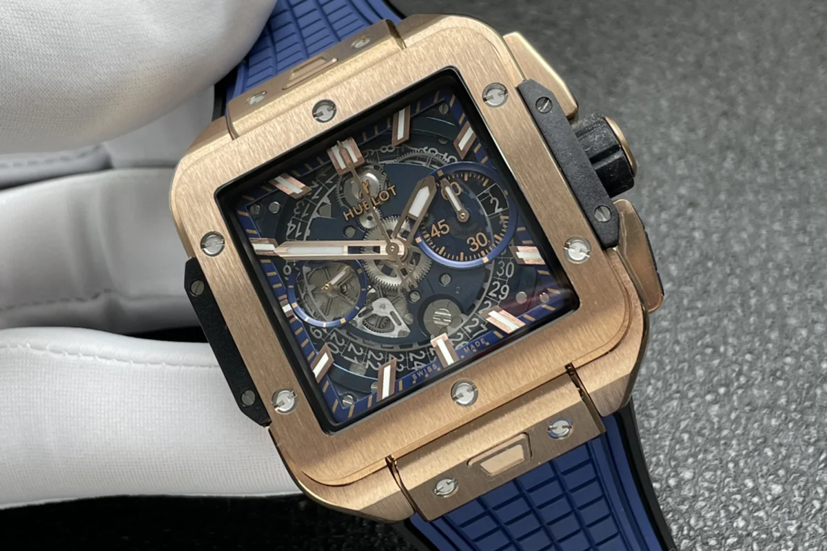 Square Bang Unico Gold Blue