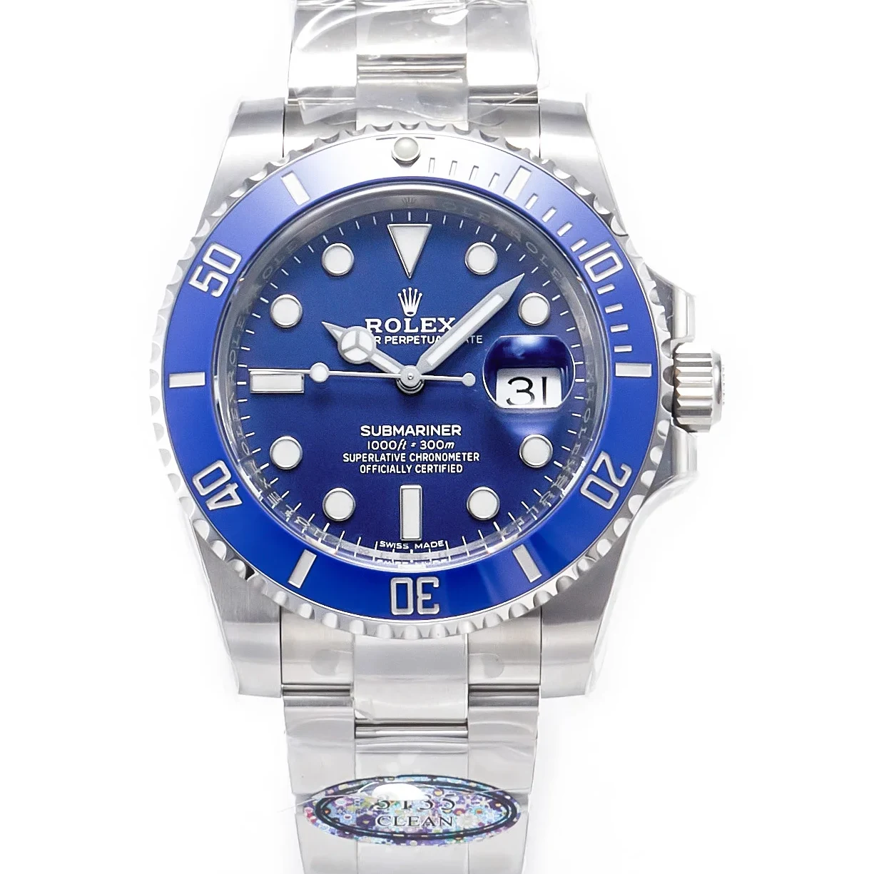 Submariner 116619 LB Clean Blue Ceramic 904L SS 1:1 BEST Edtion VS3135