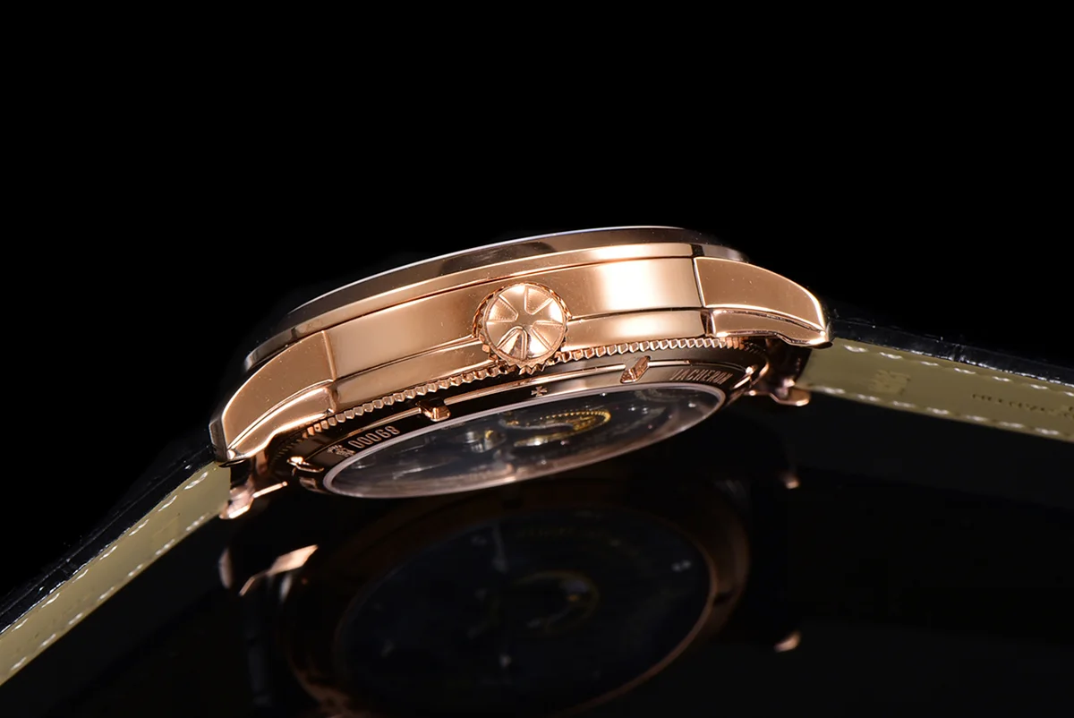 Traditionelle 14-Day Tourbillon Green Dial in Rose Gold