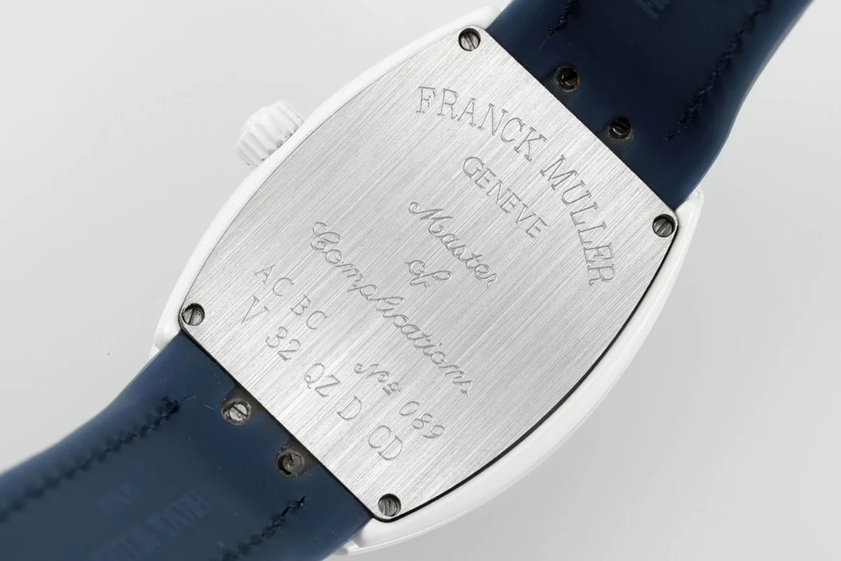 Vanguard Moonphase V32 Blue Dial in Ceramic on Blue Strap